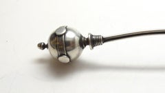 Antique Gorham Ball Sterling Silver Pierced Serving Spoon