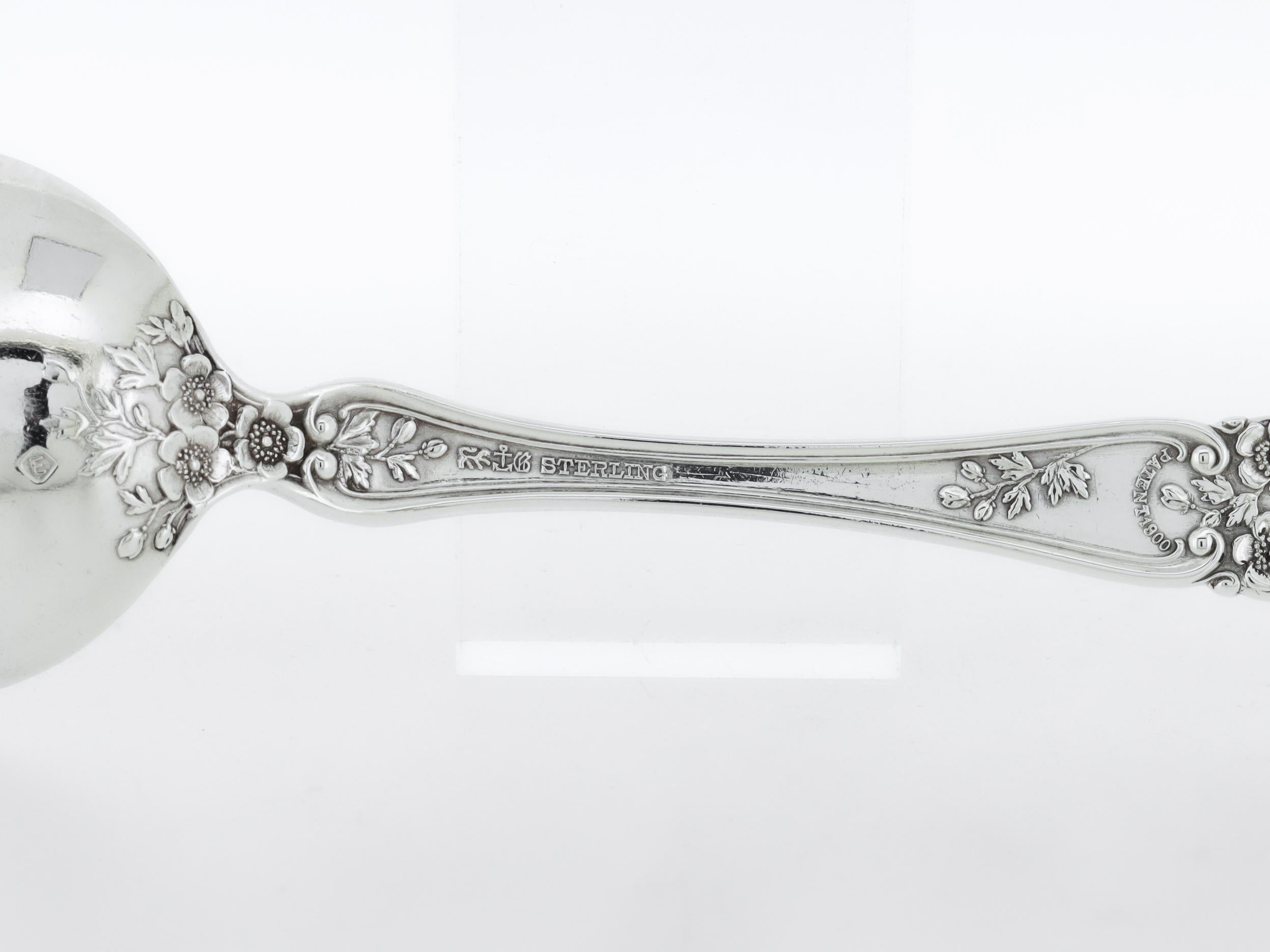 Antique Gorham Buttercup Sterling Silver 6 7/8 in. Tablespoon For Sale 7