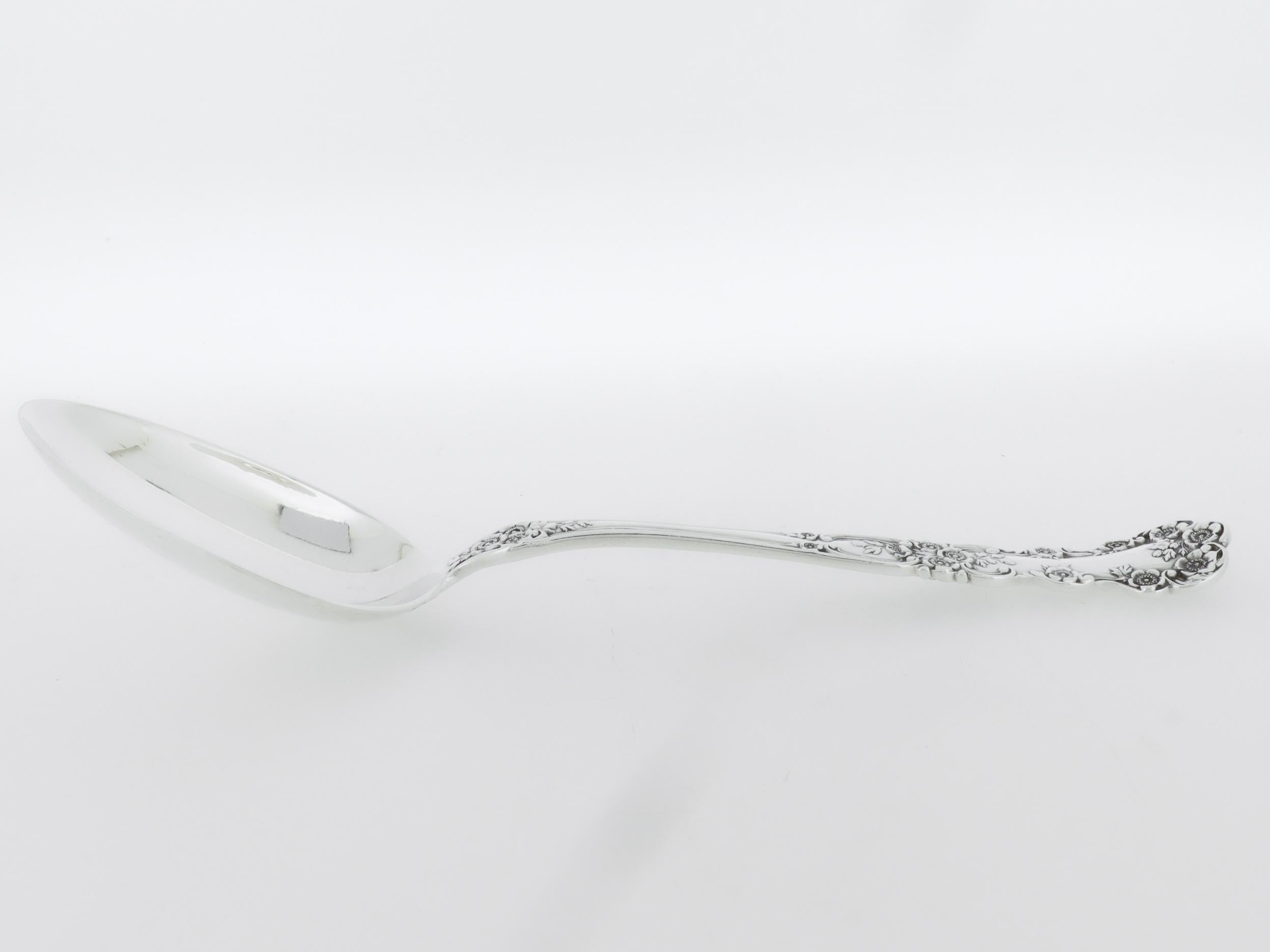Antique Gorham Buttercup Sterling Silver 6 7/8 in. Tablespoon For Sale 3