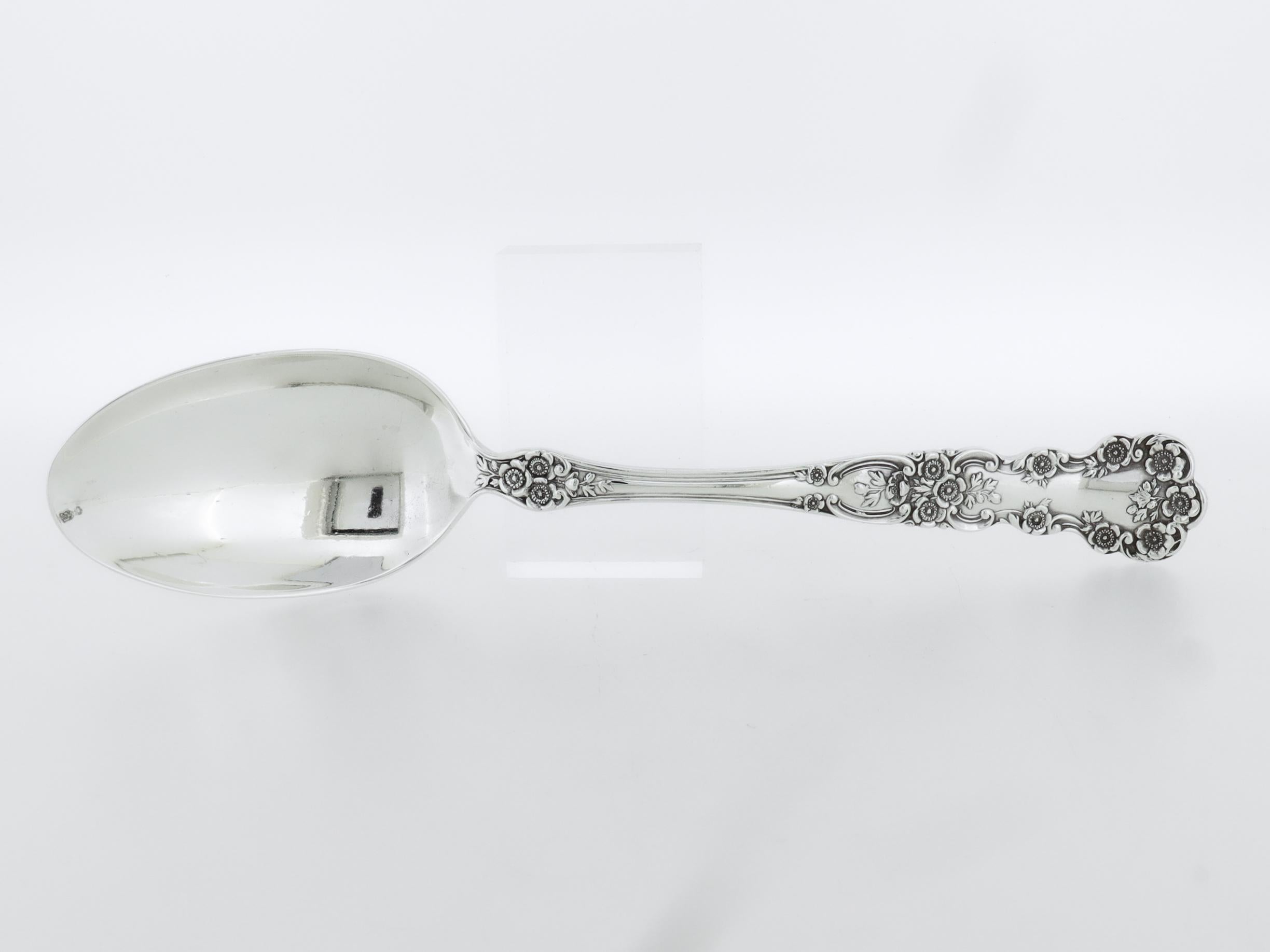 Antique Gorham Buttercup Sterling Silver 6 7/8 in. Tablespoon For Sale 4