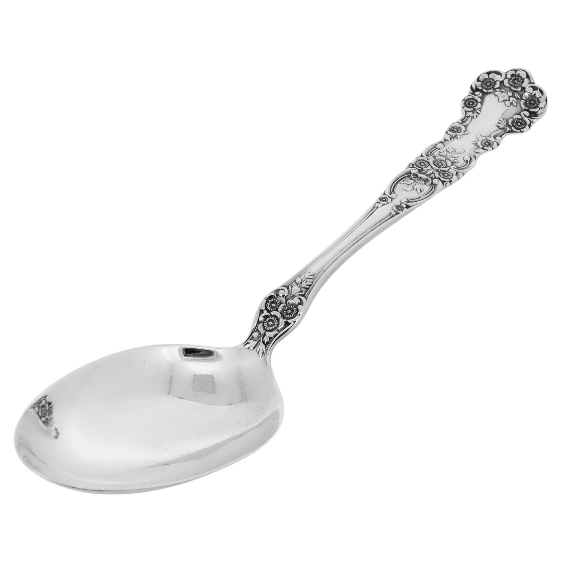 Antique Gorham Buttercup Sterling Silver 6 7/8 in. Tablespoon For Sale