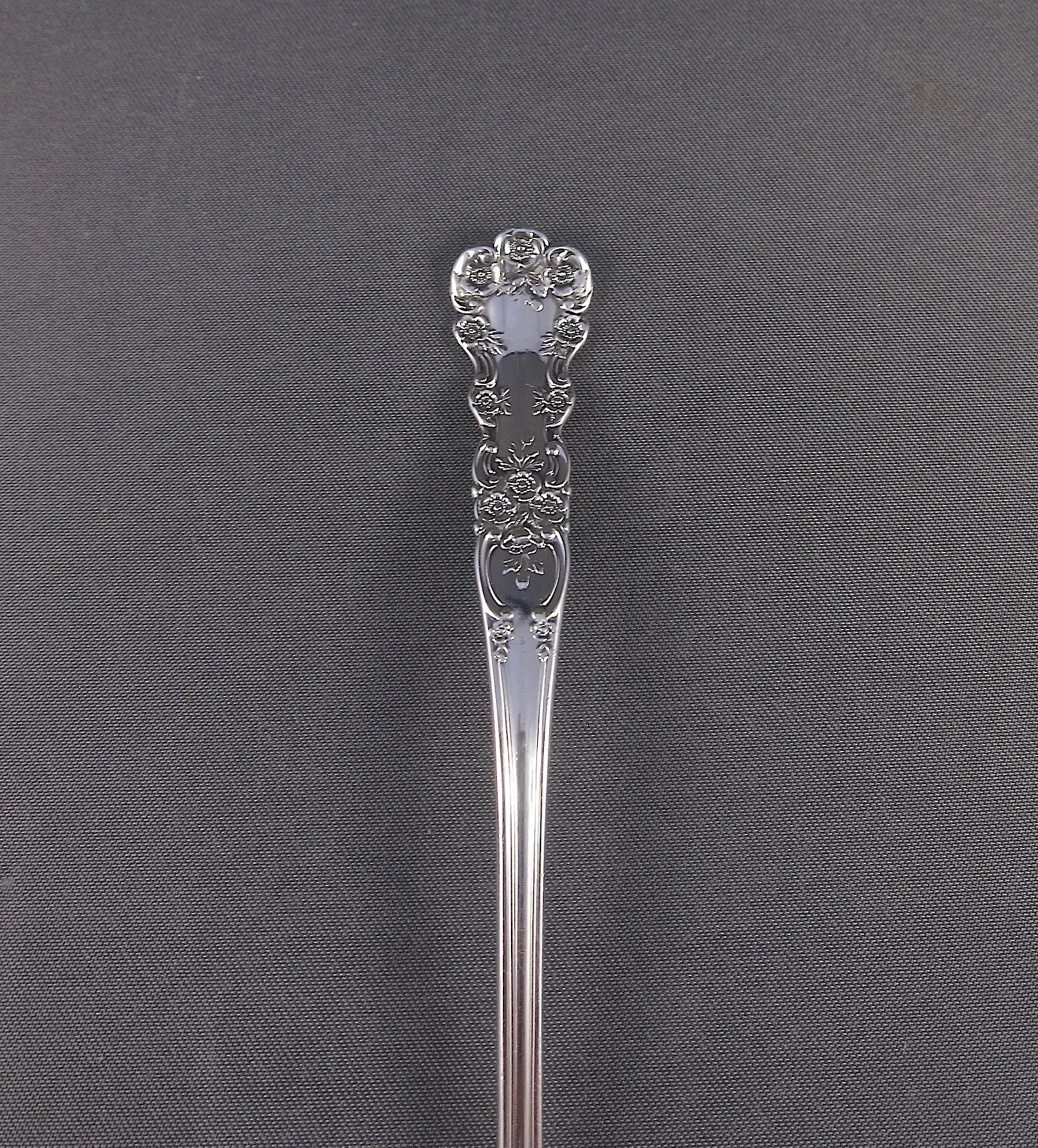 American Antique Gorham Buttercup Sterling Silver Mustard Spoon from the Rockefeller Sale
