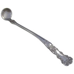 Antique Gorham Buttercup Sterling Silver Mustard Spoon from the Rockefeller Sale