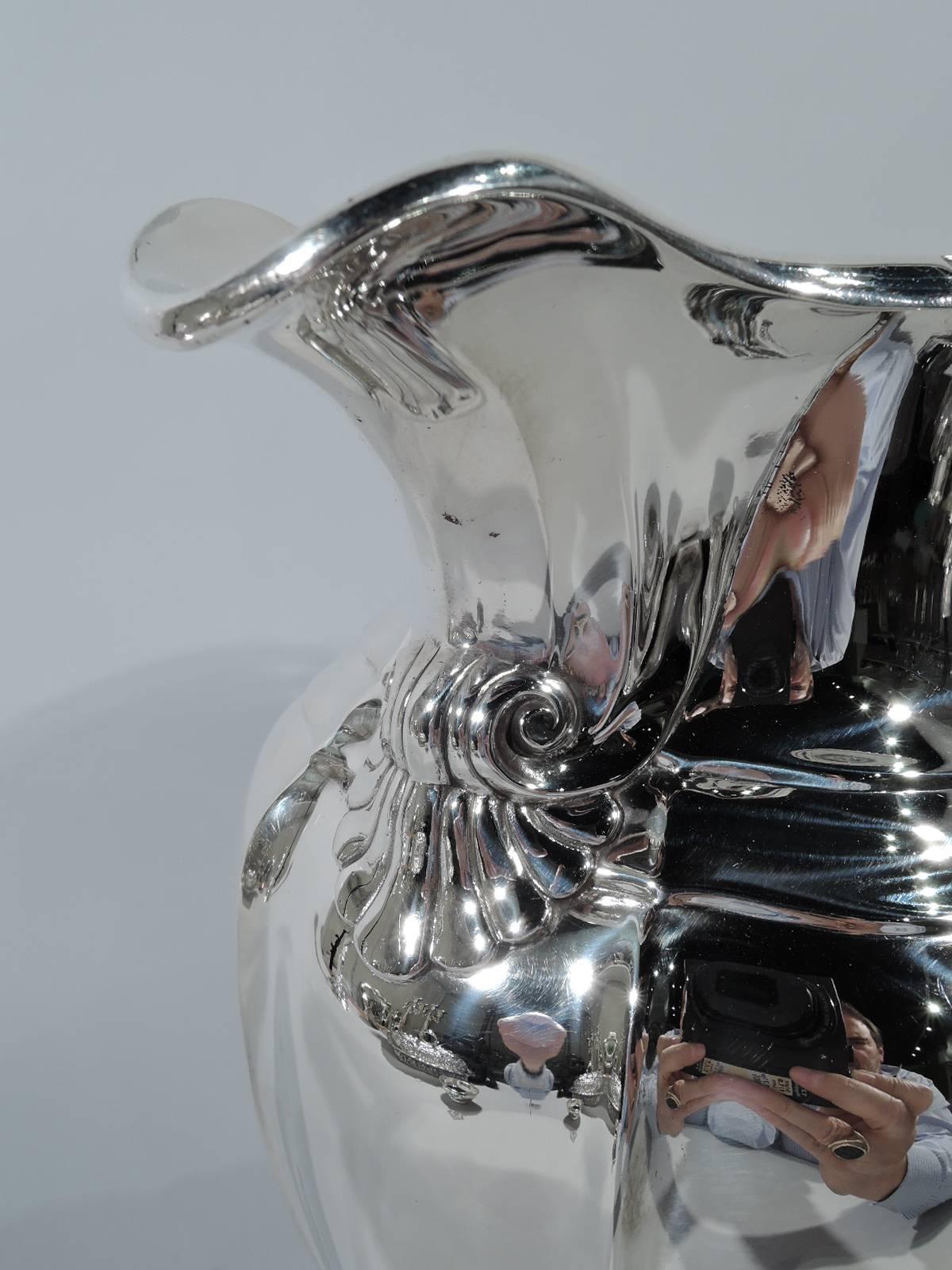 gorham sterling silver water pitcher