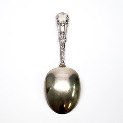 Antique Gorham Coligni Sterling Silver Spoon No Monogram, 6 1/8" #5010