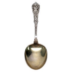Antique Gorham Coligni Sterling Silver Spoon No Monogram, 6 1/8" #5010