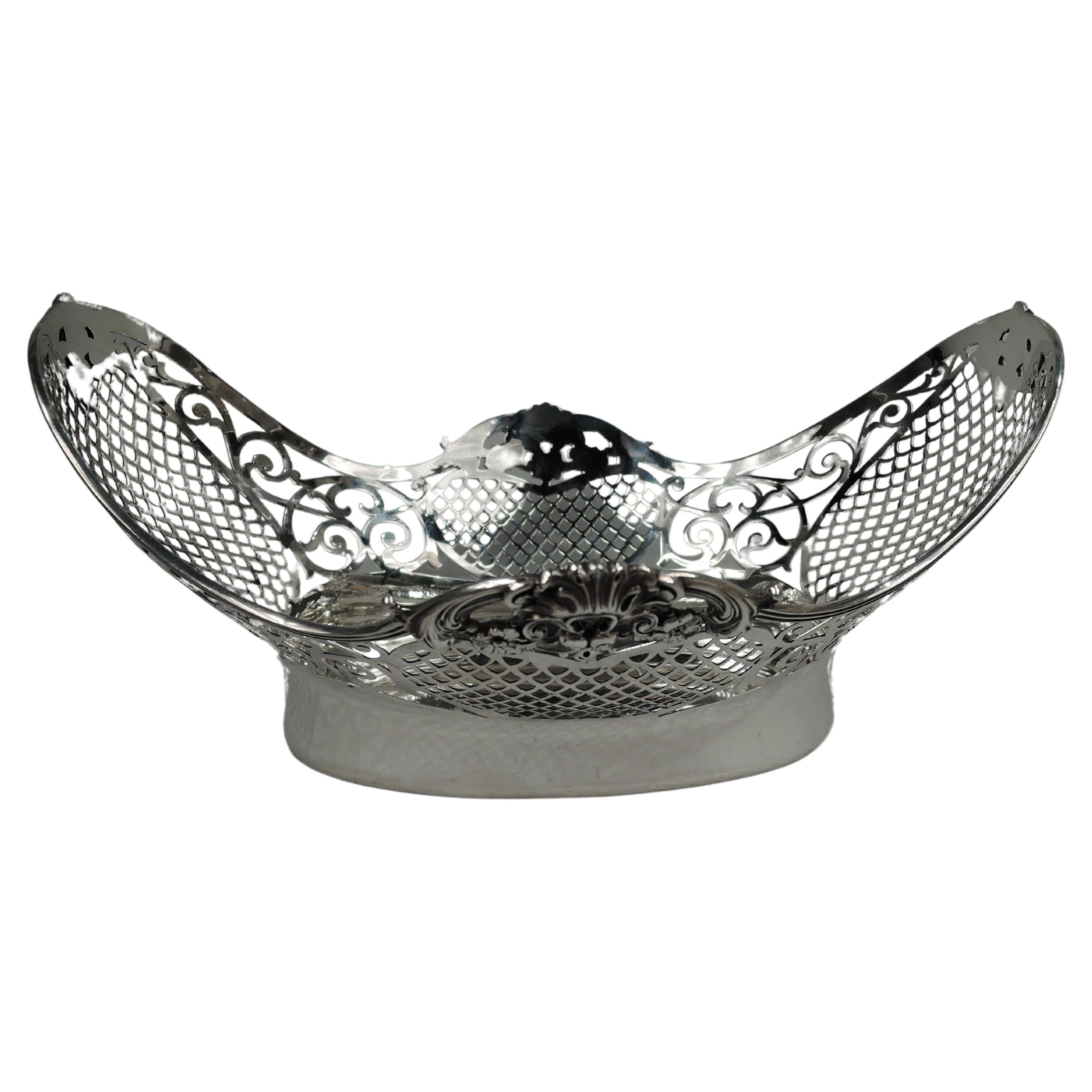 Antique Gorham Edwardian Classical Sterling Silver Pierce Bowl (bol en argent) en vente