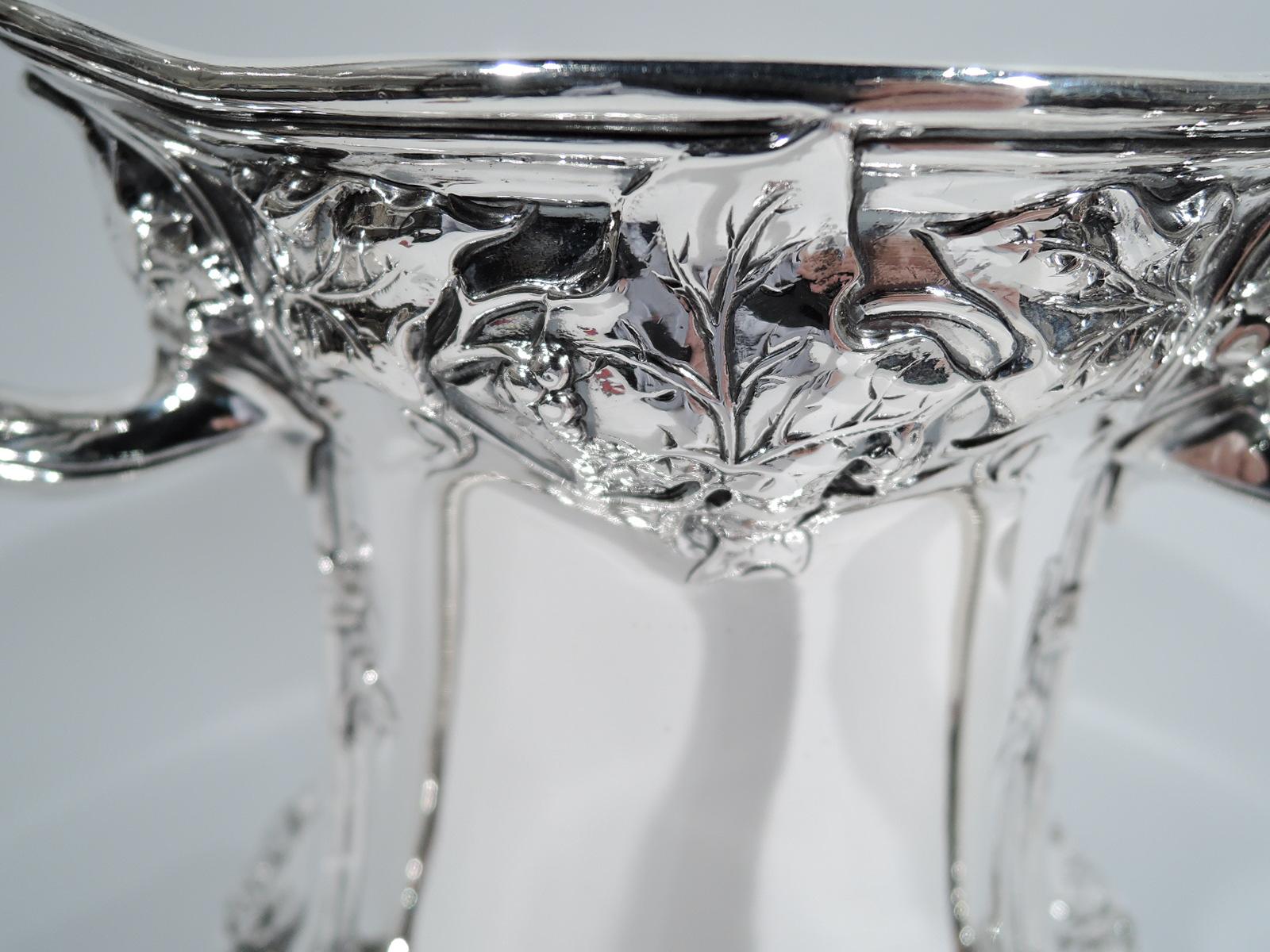 American Antique Gorham Edwardian Classical Sterling Silver Trophy Loving Cup