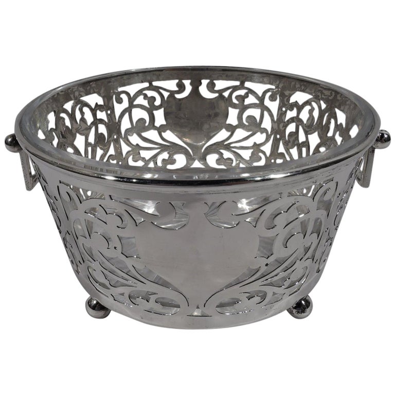 Antique Gorham Edwardian Sterling Silver Ice Bucket at 1stDibs