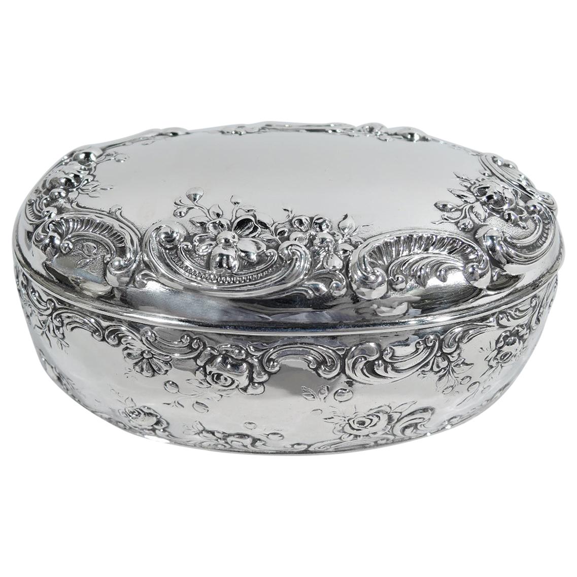 Arts and Crafts Silver Jewelry Box at 1stDibs
