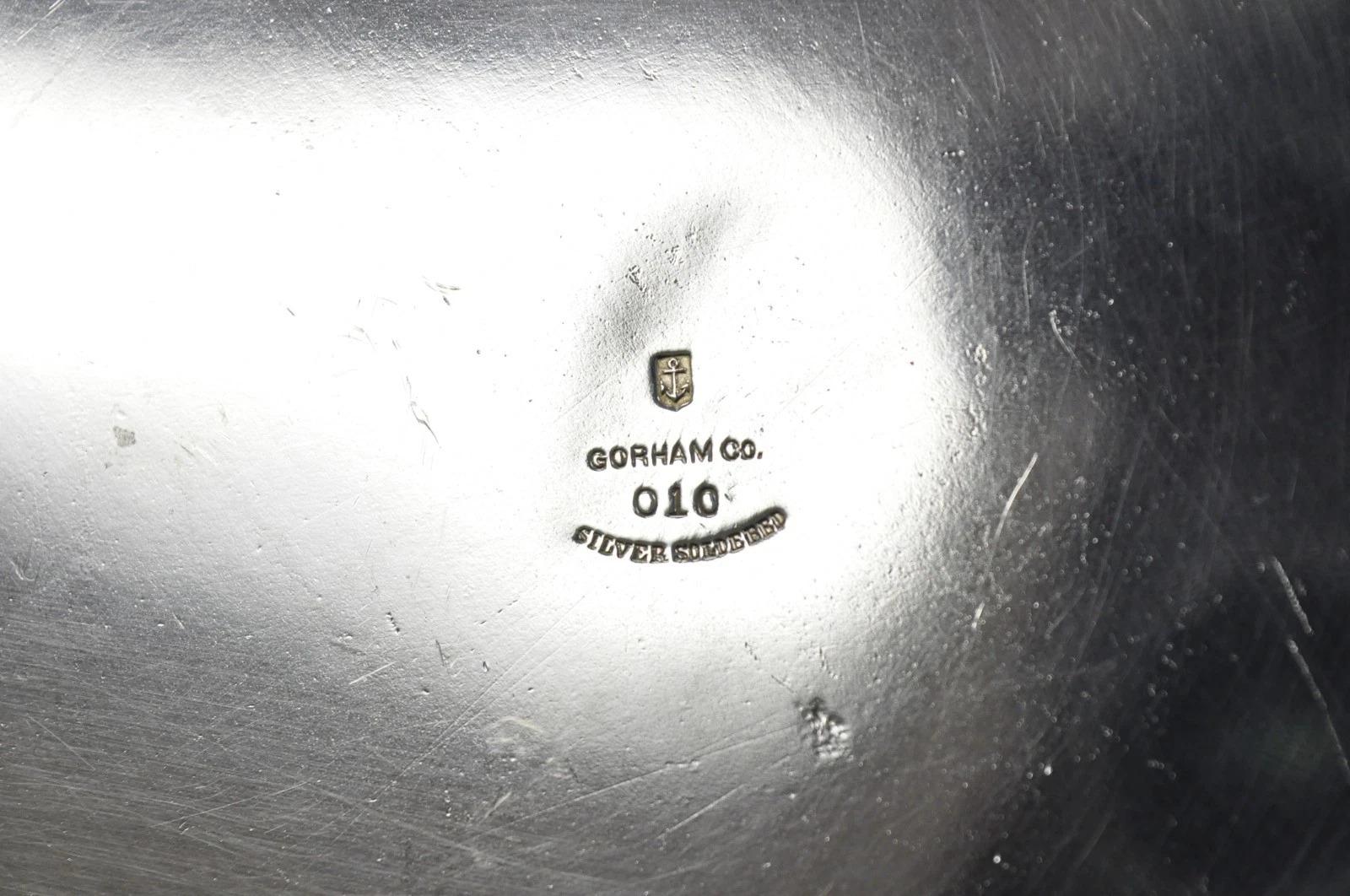 Antike Gorham Englisch Edwardian Silber plattiert 