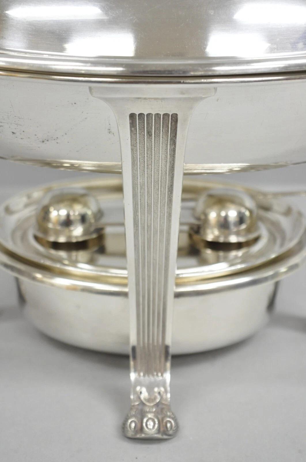 XX secolo Antico scaldavivande in argento placcato Gorham English Regency Edwardian in vendita