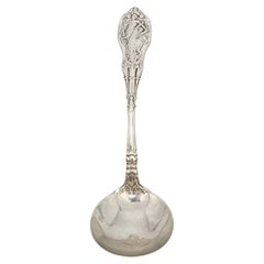 Antique Gorham Mythologique Sterling Silver Cream Ladle w/Mono 6" #17030