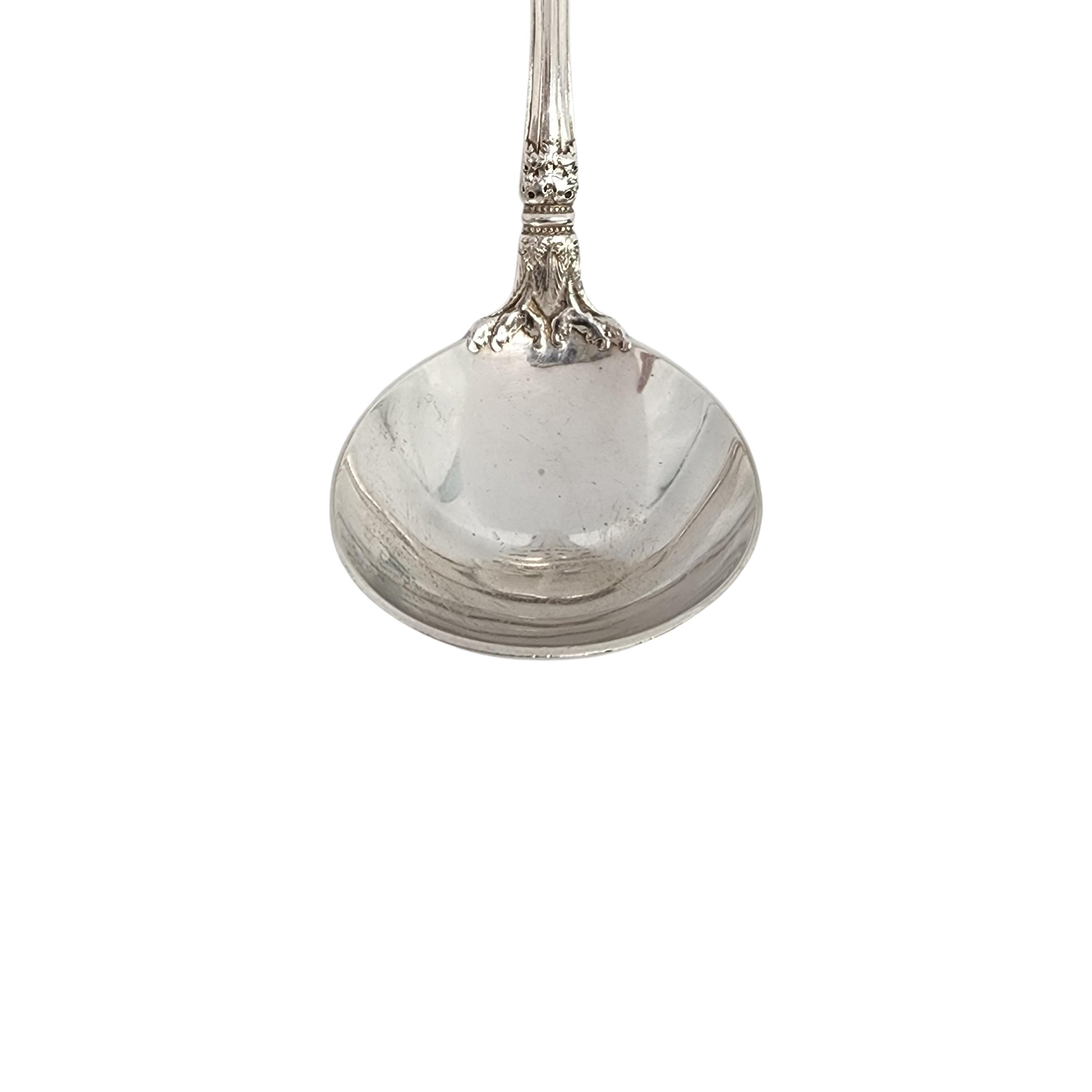 Antico mestolo per panna in argento sterling Gorham Mythologique w/Mono 6