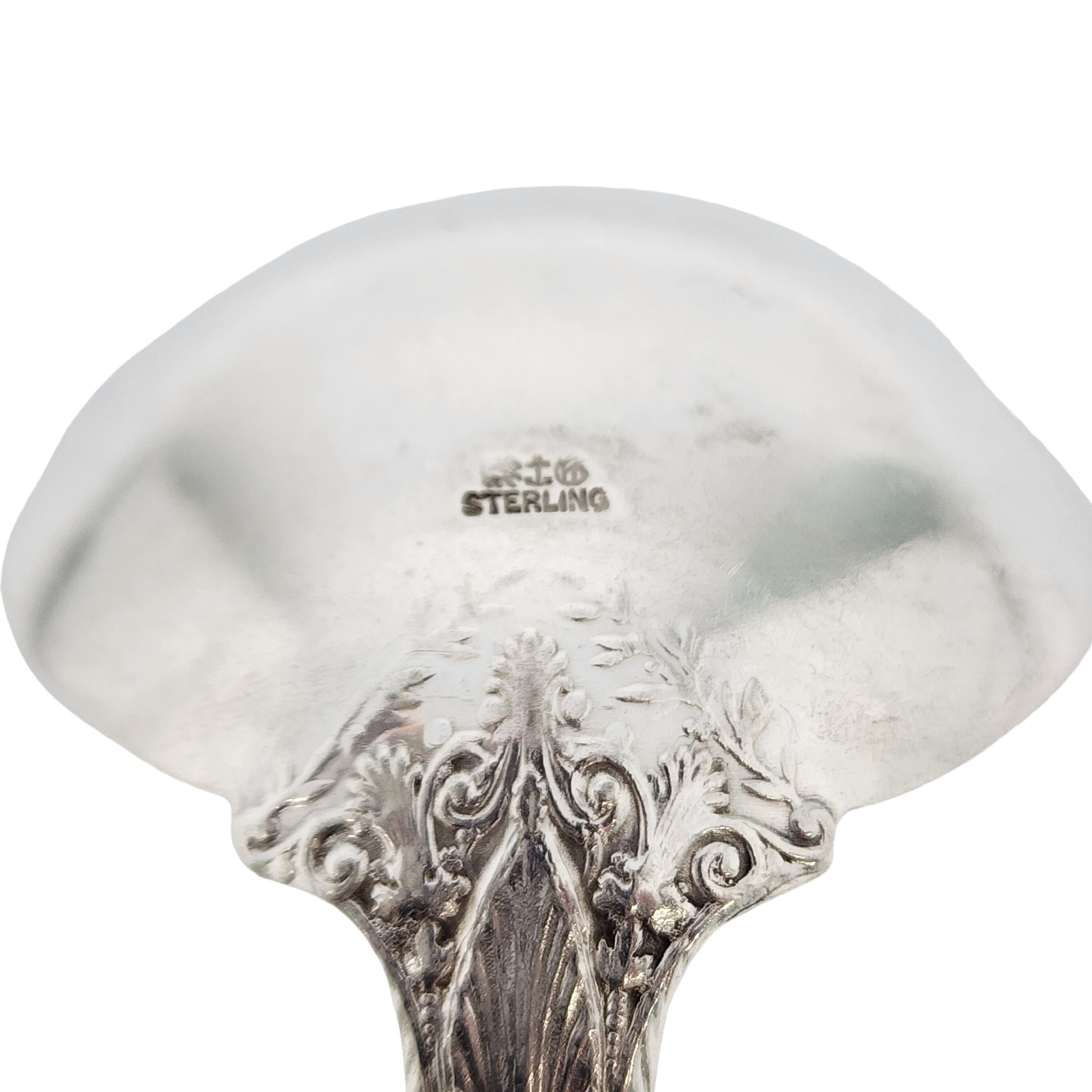 Antique Gorham Mythologique Sterling Silver Cream Ladle w/Mono 6