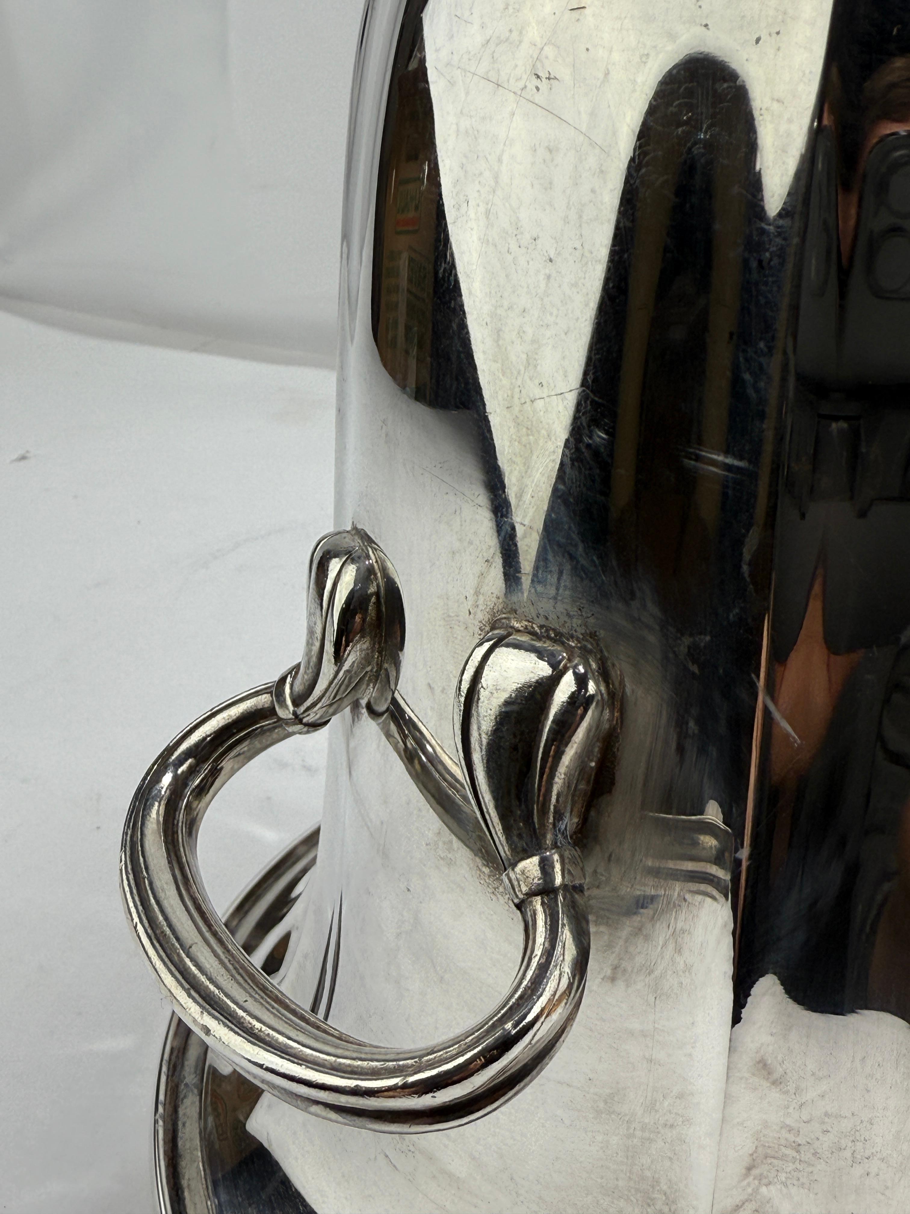 American Antique Gorham Silverplate Regency Style Champange Cooler or Ice Bucket For Sale
