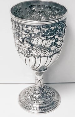 Antique Gorham Sterling Goblet, circa 1890
