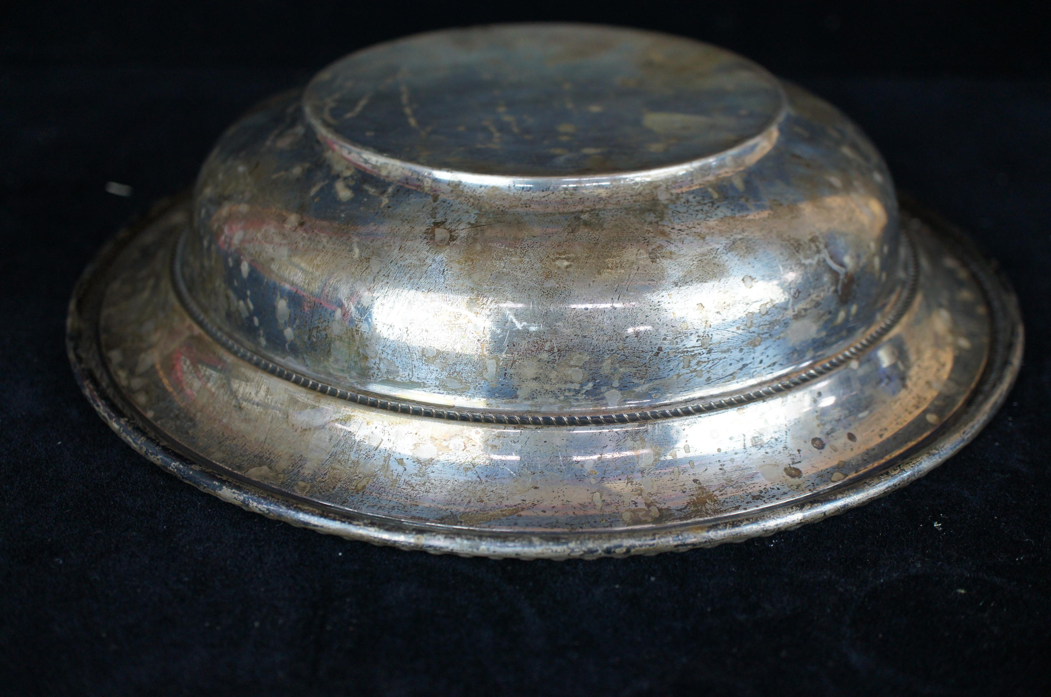 Antique Gorham Sterling Silver 341 Bowl Large 10 oz .925 306g For Sale 3