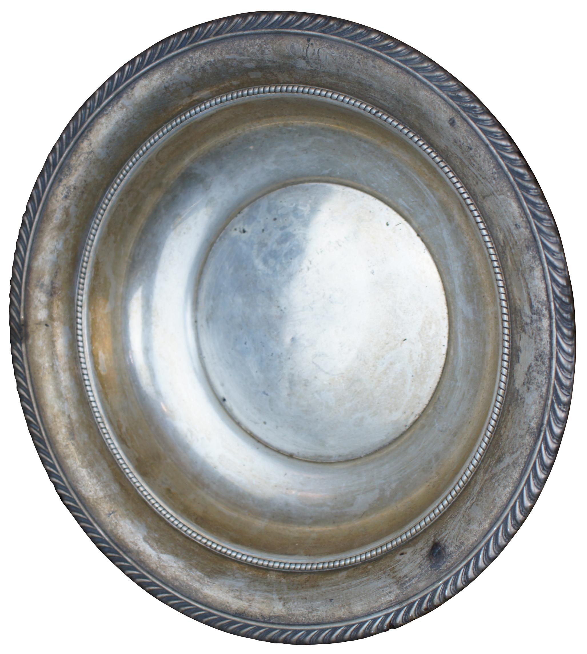 gorham silver bowl