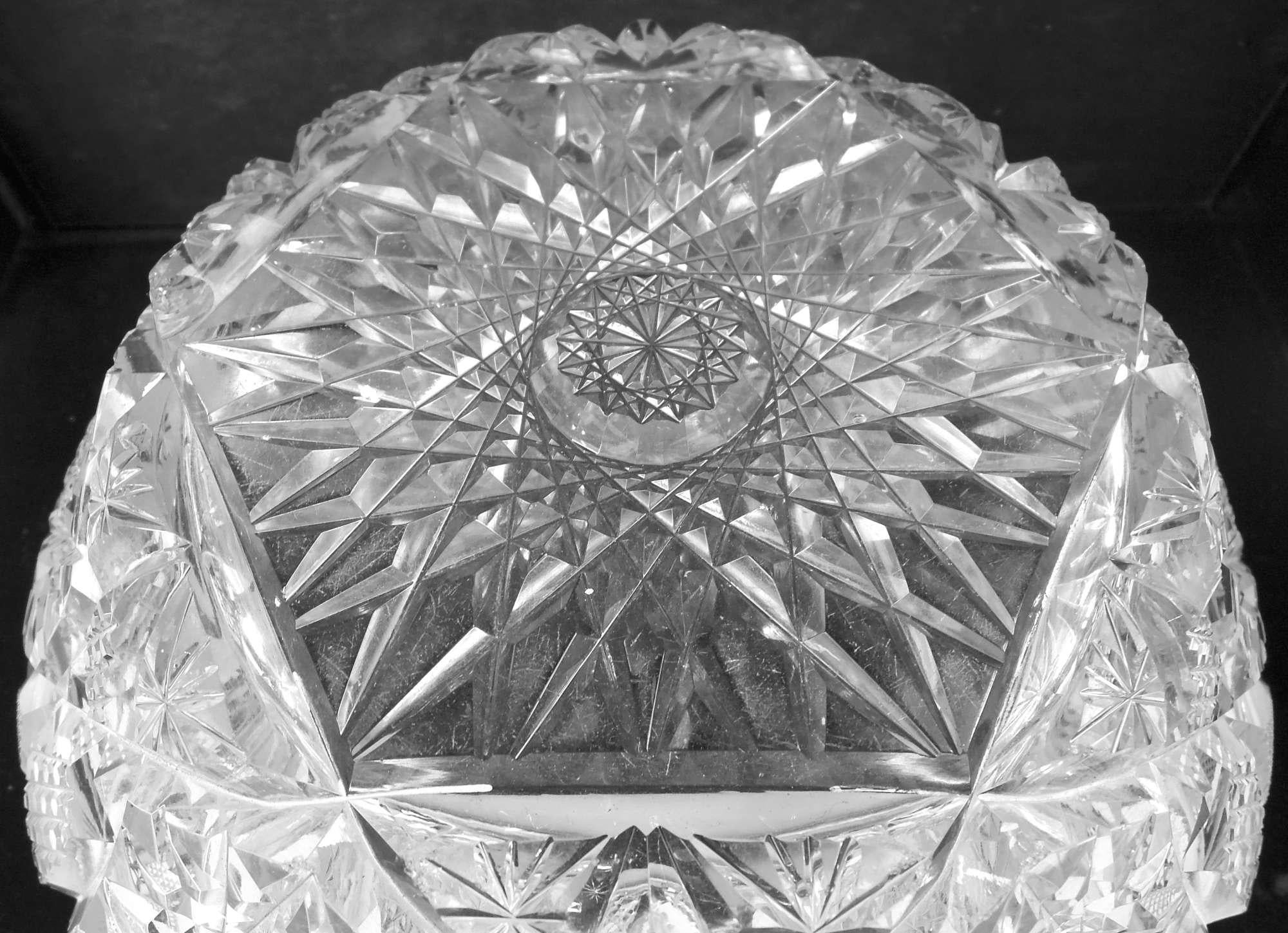 Appliqué Antica ciotola in argento sterling e vetro Brilliante di Gorham, 1903 in vendita