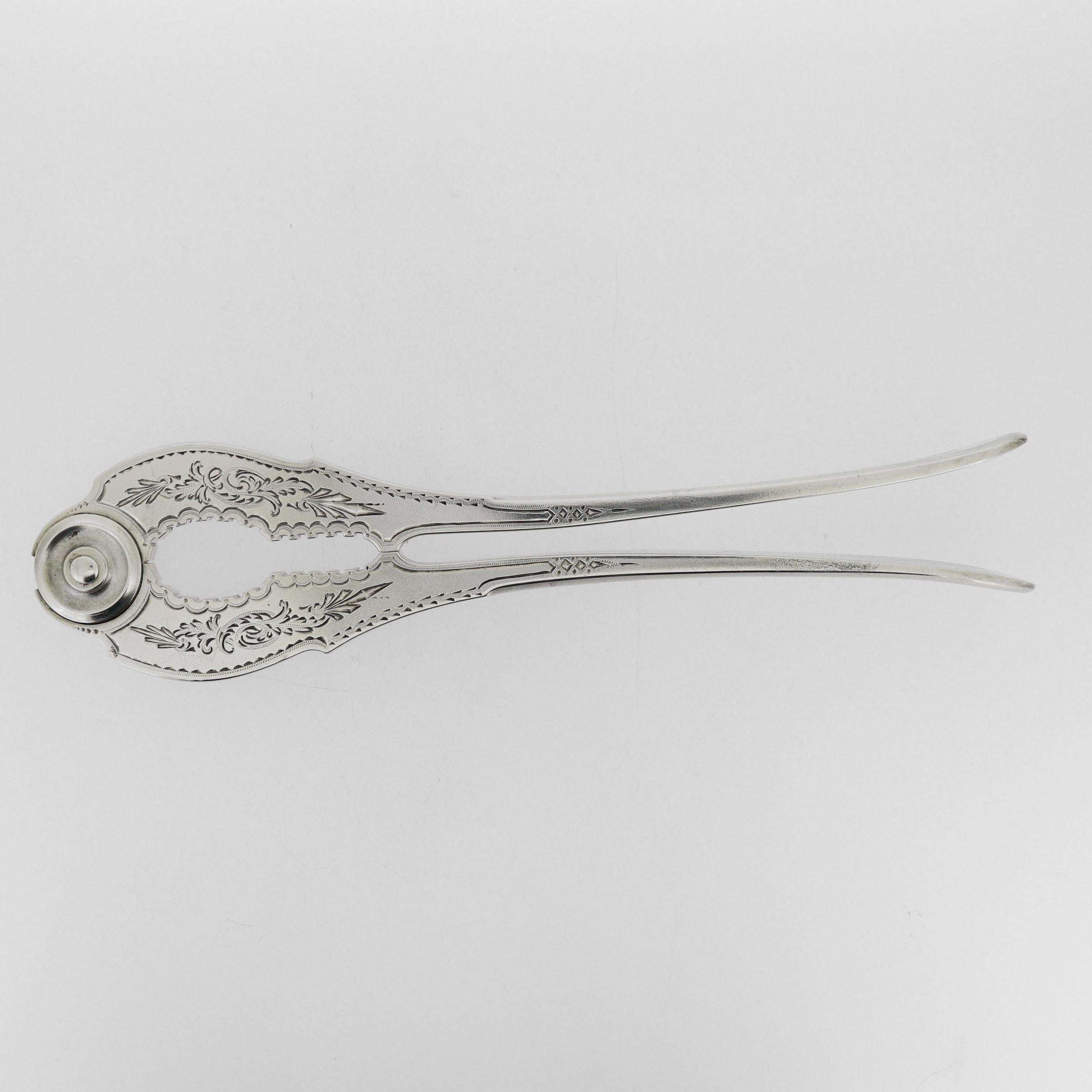 Americano Antico The Gorham in argento Sterling Brite Cut Lobster Claw Cracker in vendita