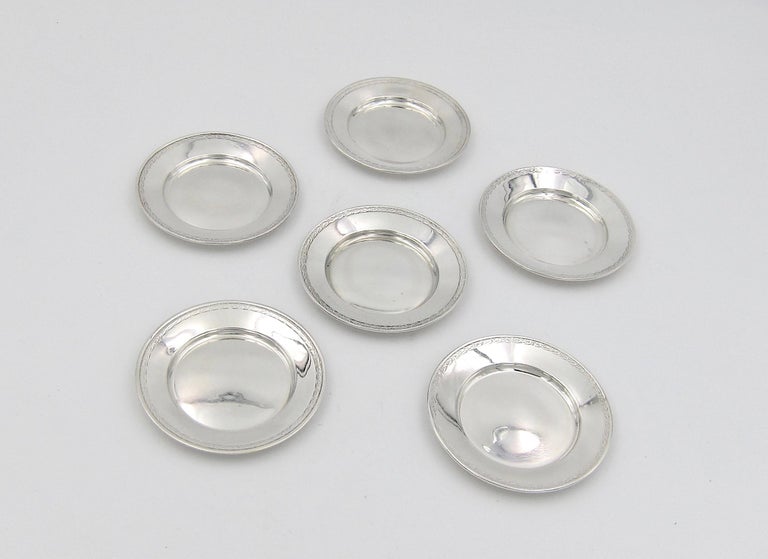 Antique Gorham Sterling Silver Butter Pats Marked 1872 at 1stDibs