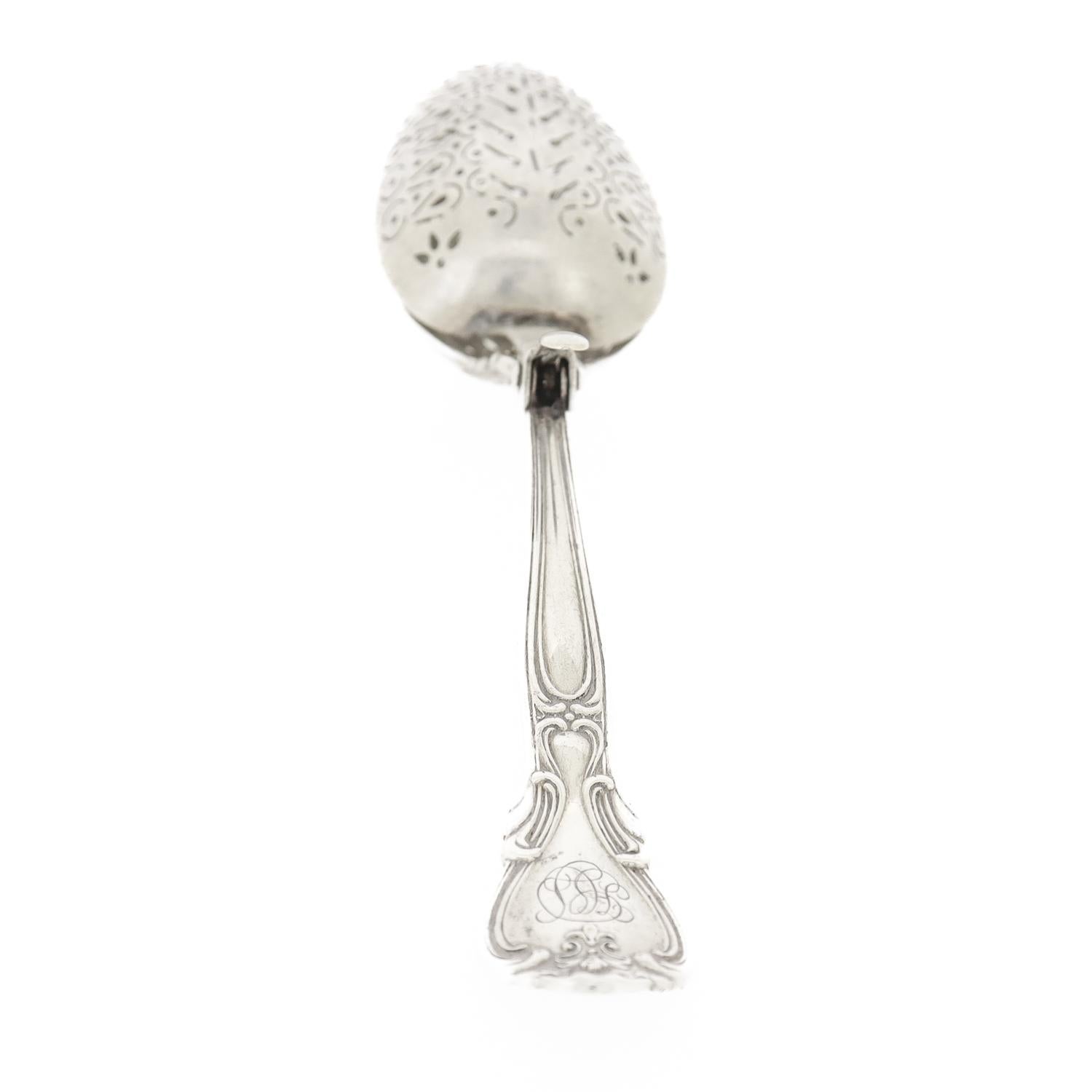 20th Century Antique Gorham Sterling Silver Chantilly Tea Infuser Spoon