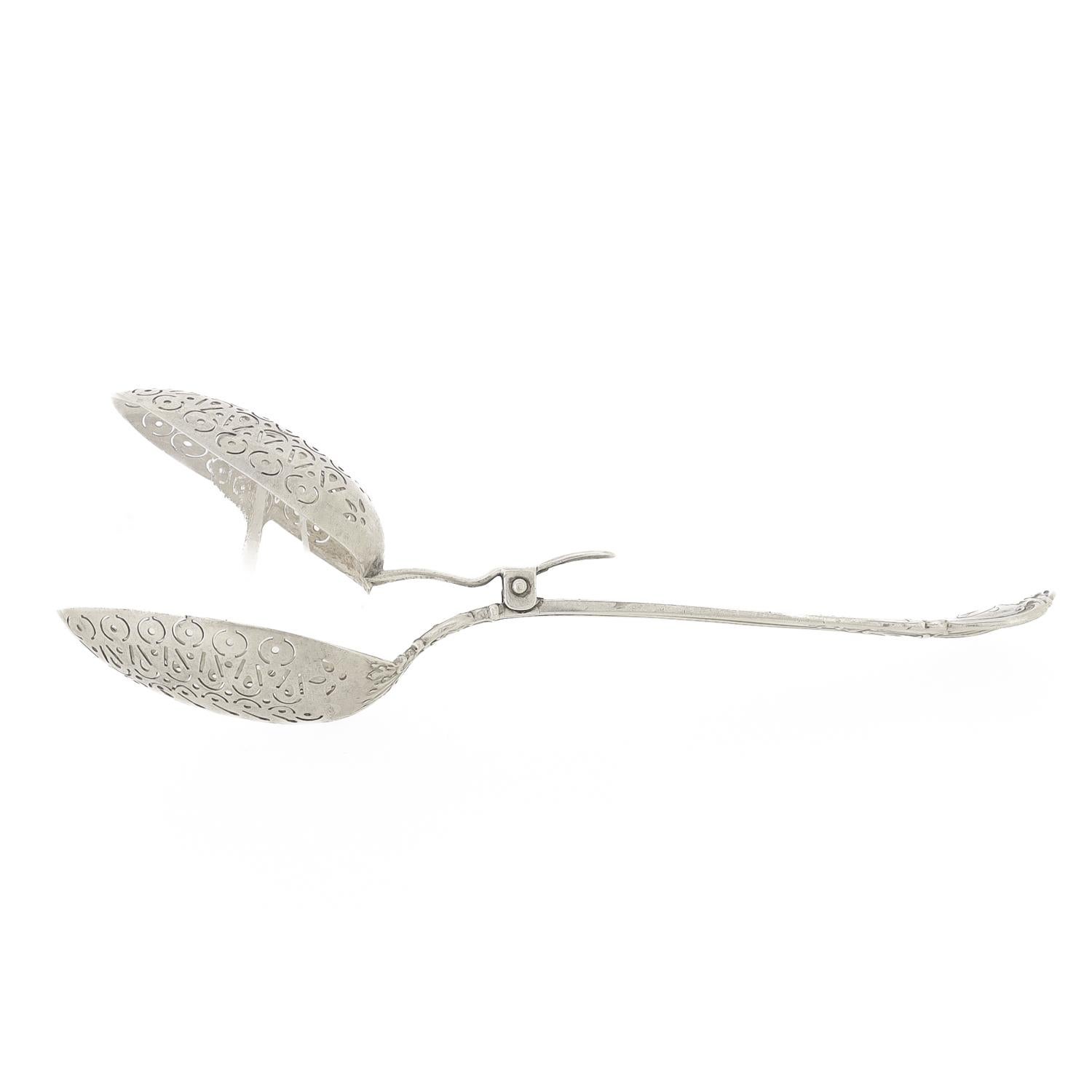 Antique Gorham Sterling Silver Chantilly Tea Infuser Spoon 2