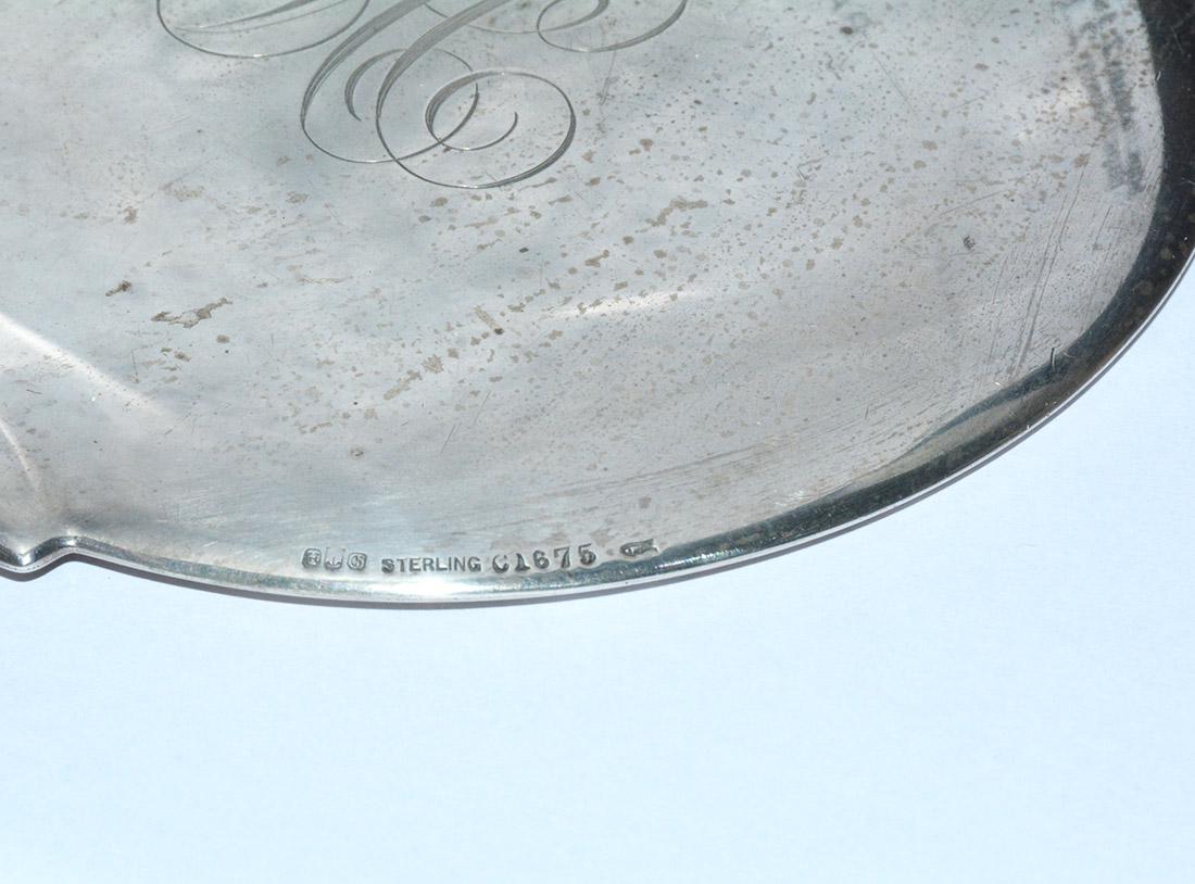 XX secolo Antique Mirror in argento sterling di Gorham in vendita
