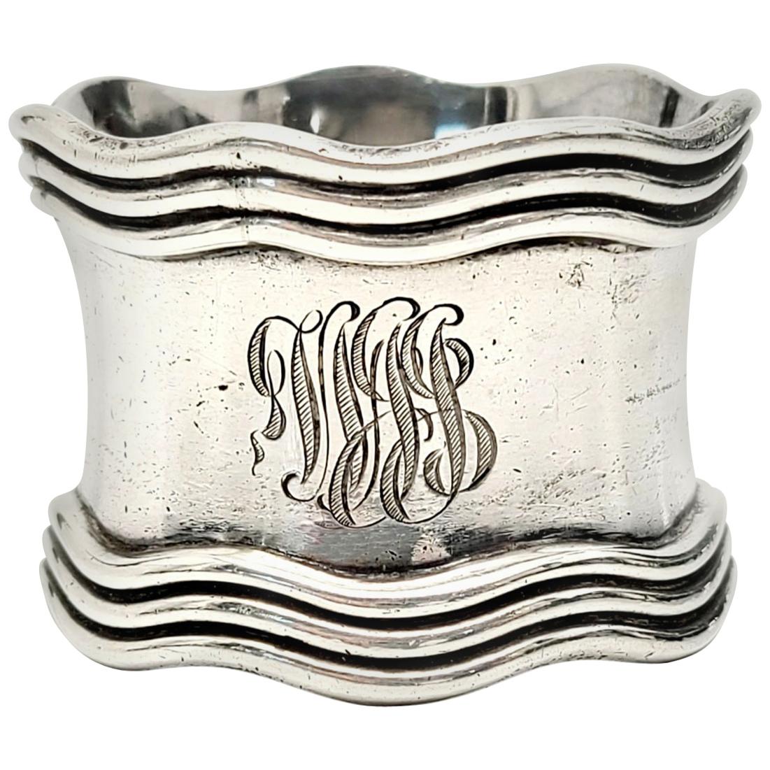 Antique Gorham Sterling Silver Napkin Ring B3540