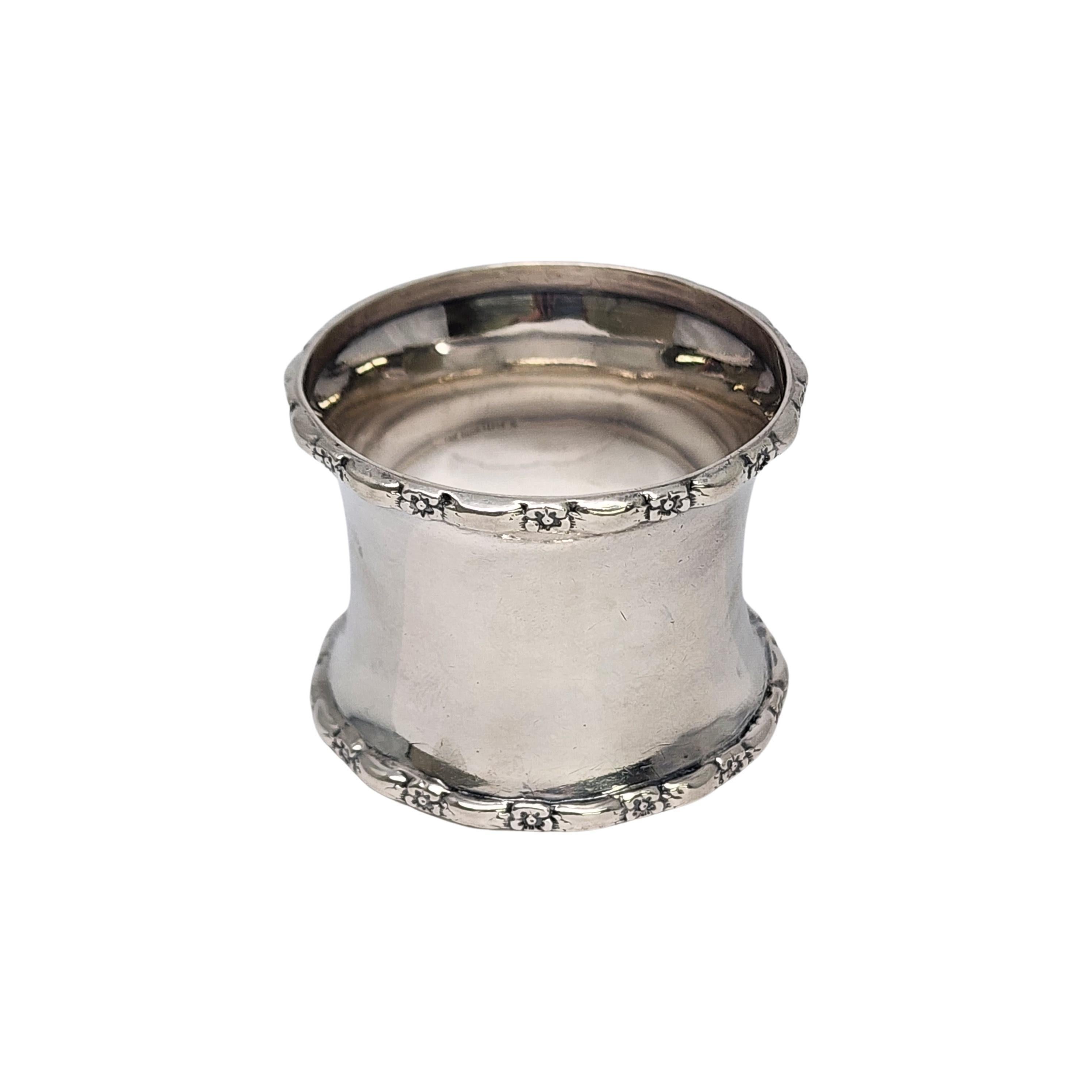Women's or Men's Antique Gorham Sterling Silver Napkin Ring w/Engraving #18469