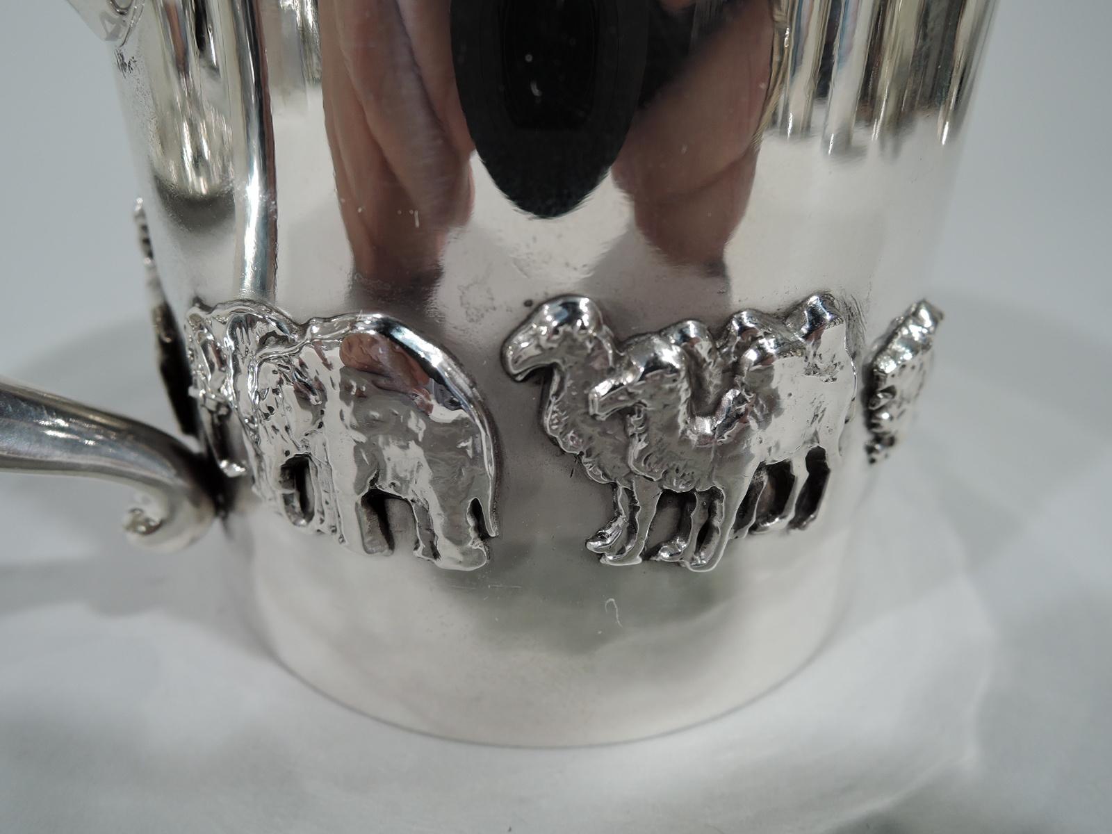 Art Deco Antique Gorham Sterling Silver Noah’s Ark 3-Piece Baby Set