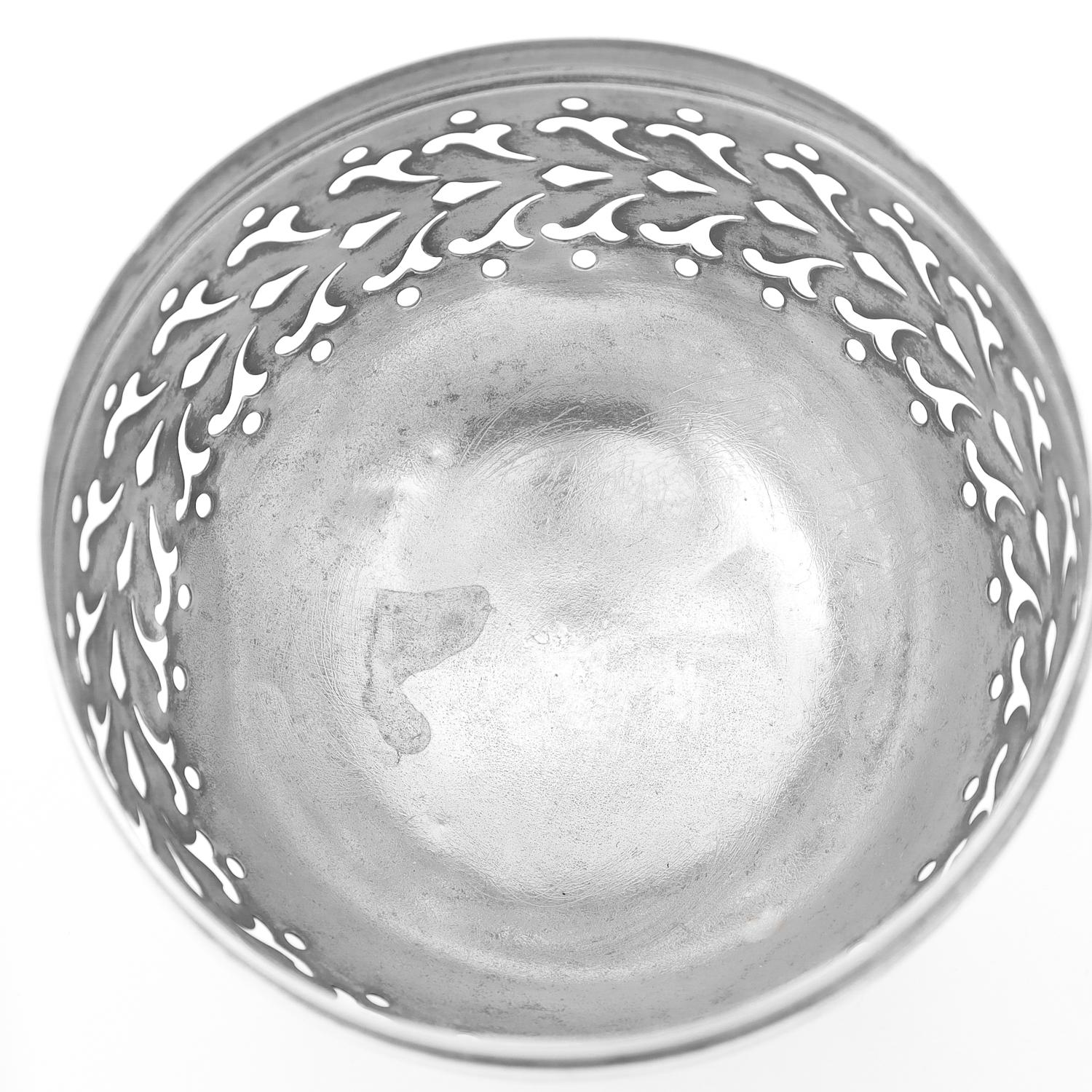 Portahilos o Cuerdas Reticulado Antiguo Gorham de Plata de Ley en venta 18