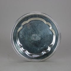 Antique Gorham Sterling Silver Tray 17.43 toz, Dated 1899