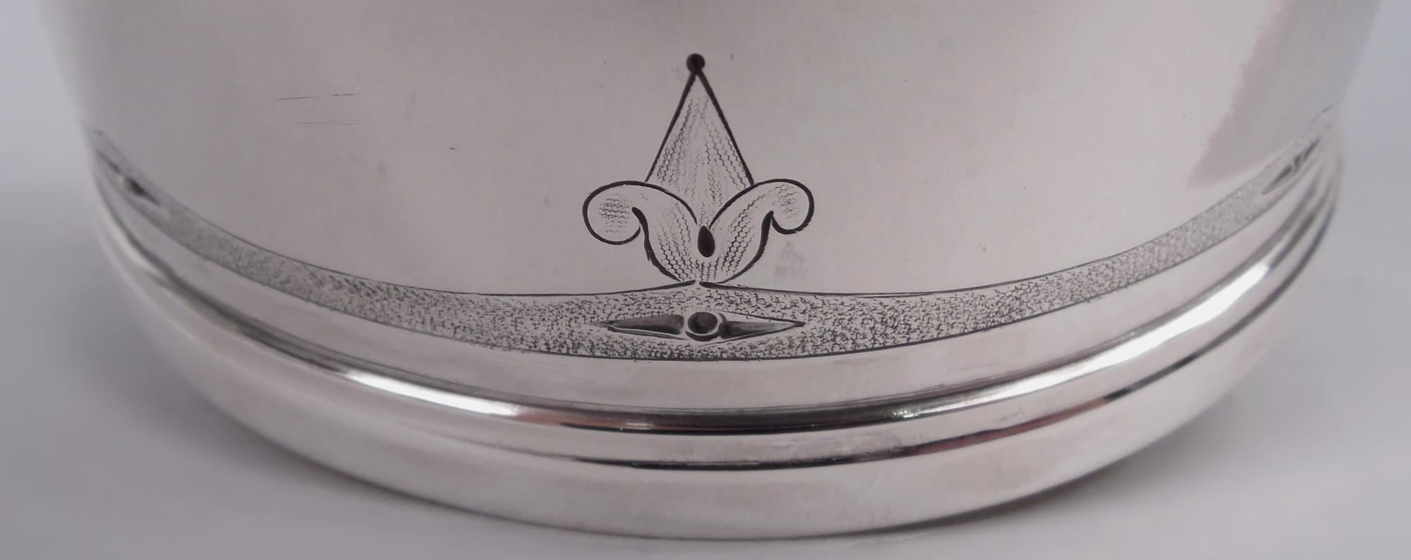 Antike Gorham viktorianischen klassischen Münze Silber Baby Cup im Angebot 1