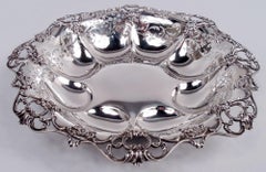 Antique Gorham Victorian Classical Sterling Silver Bowl, 1899