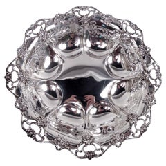 Antique Gorham Victorian Classical Sterling Silver Bowl, 1899
