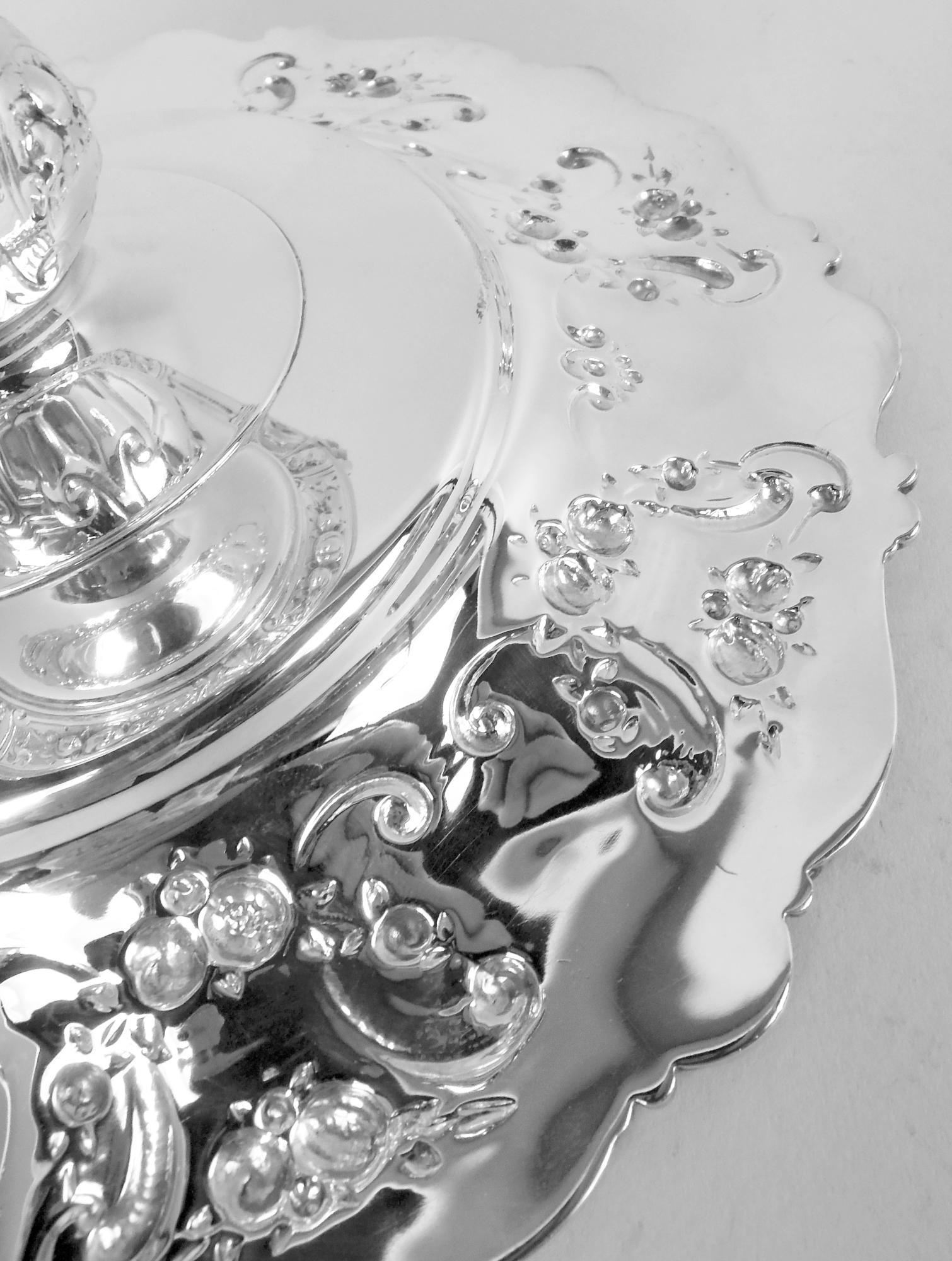 Appliqué Antico Complesso d'argento classico di Gorham, vittoriano, A. Silver
