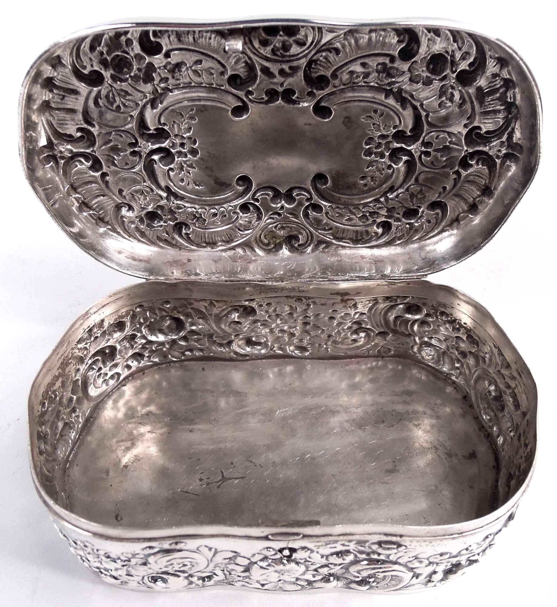 Antique Gorham Victorian Classical Sterling Silver Trinket Box For Sale 3