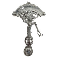 Antique Gorham Victorian Rococo Sterling Silver Postage Scale