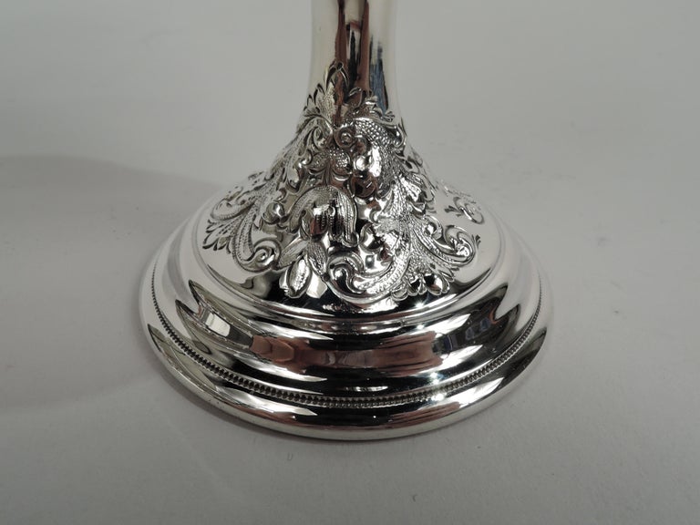 Late 19th Century Antique Gorham Victorian Sterling Silver Goblet