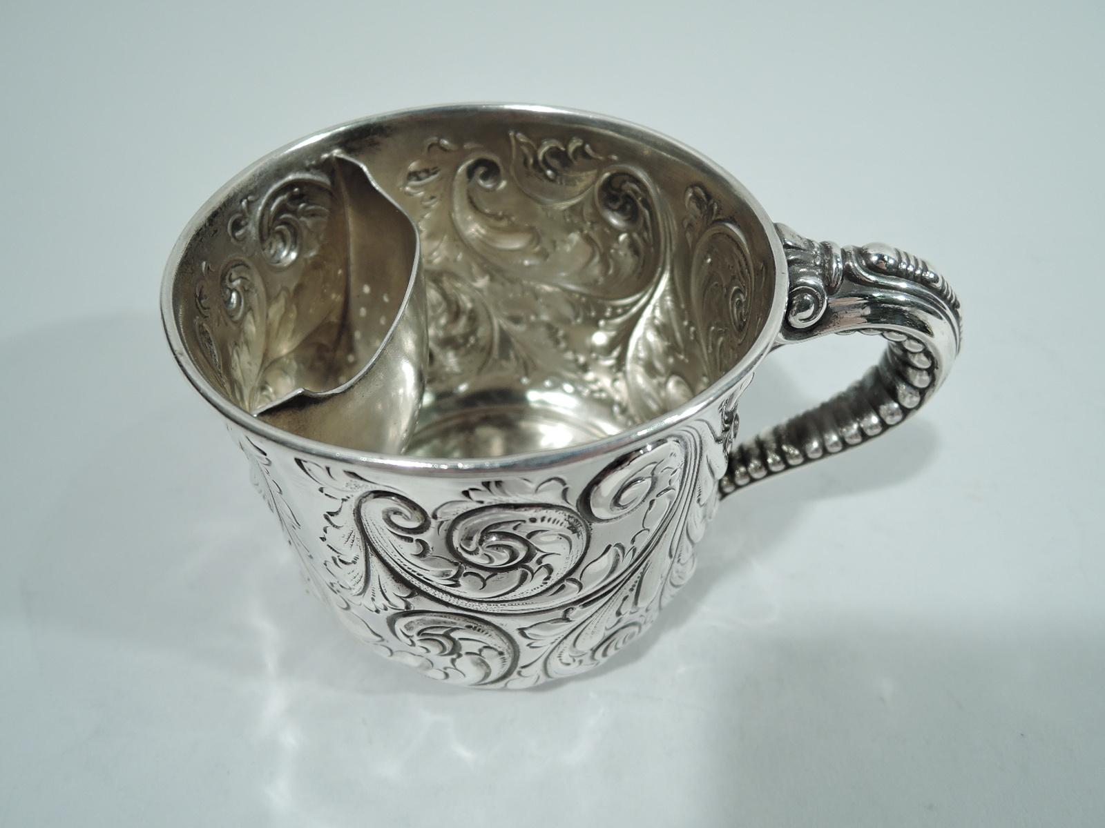 antique shaving mug