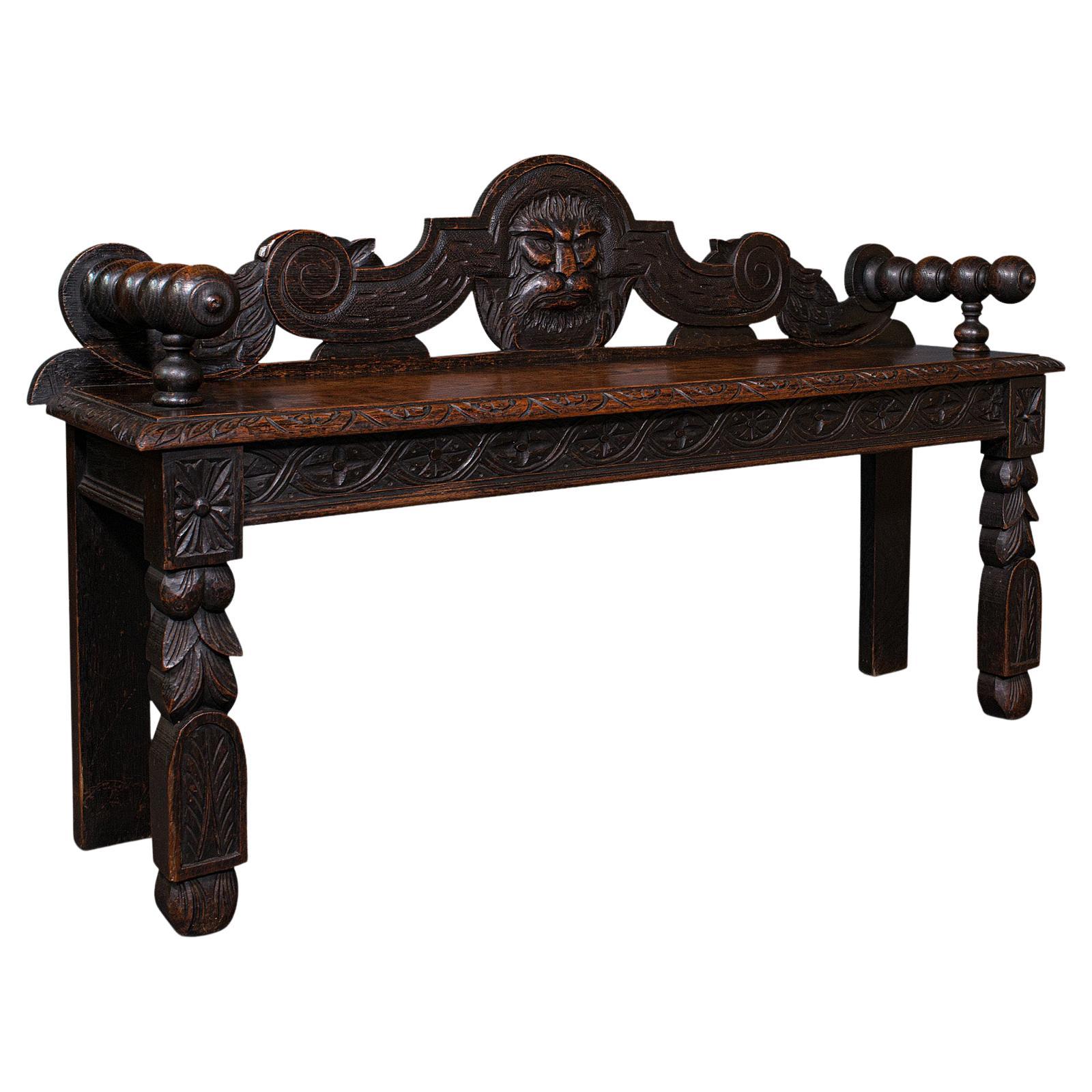 Antique Englsih Church Pew For Sale at 1stDibs