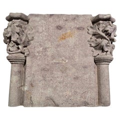 Antique Gothic Capital - 18th Century