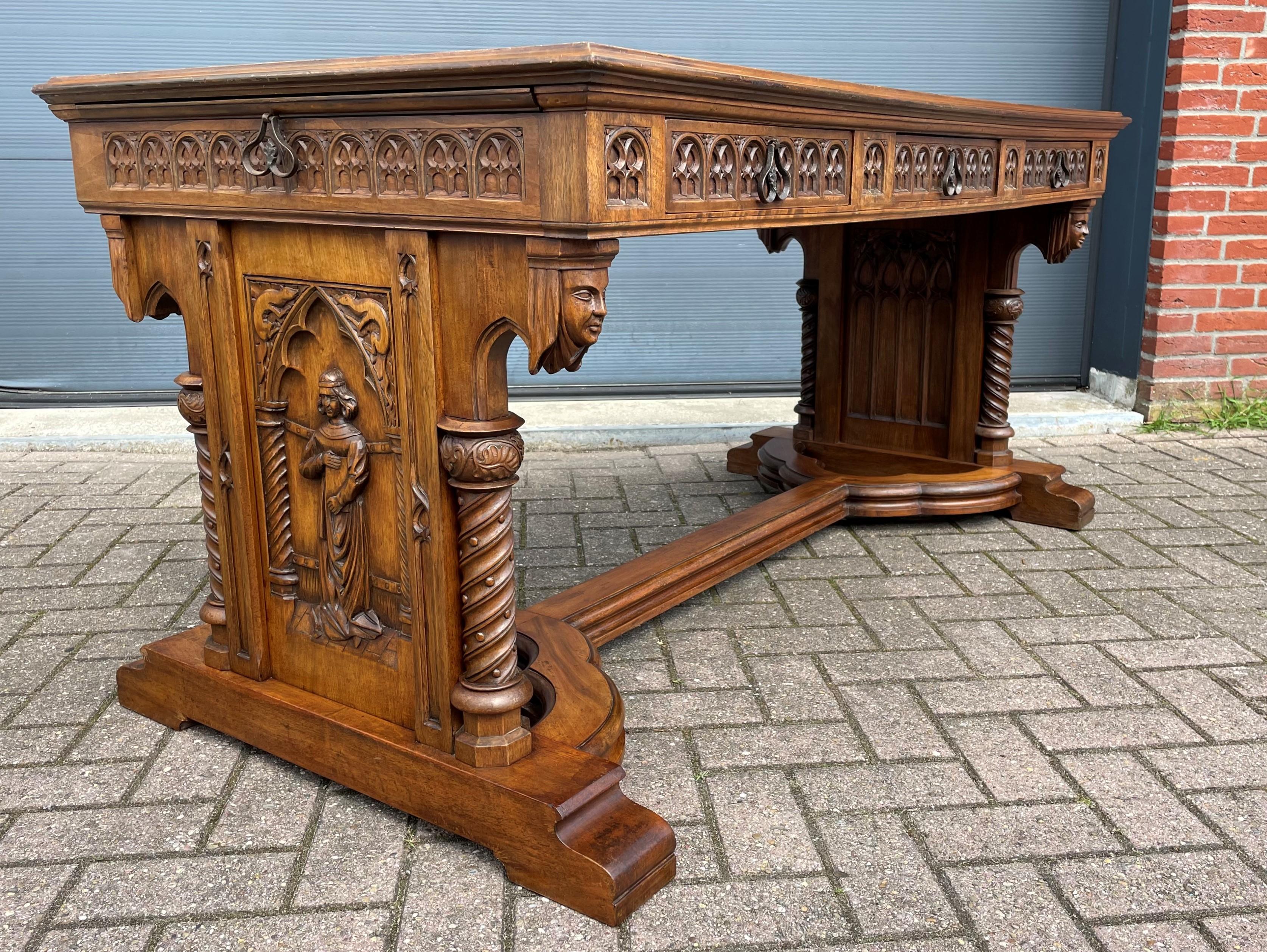 antique church table