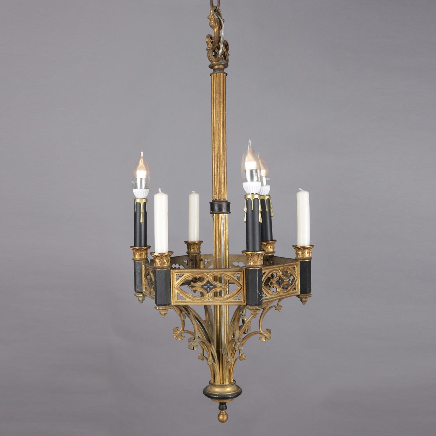 candle chandelier electric