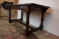 Antique Gothic Library / Farm Table