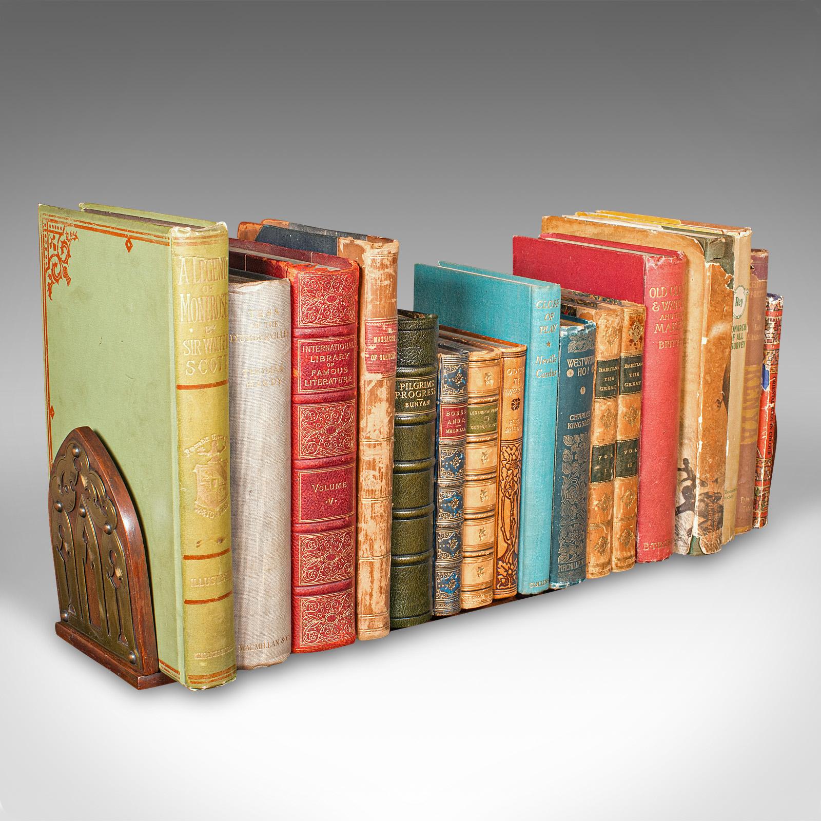 Antique Gothic Revival Book Slide, English Walnut, Extending Bookrest, Victorian For Sale 2