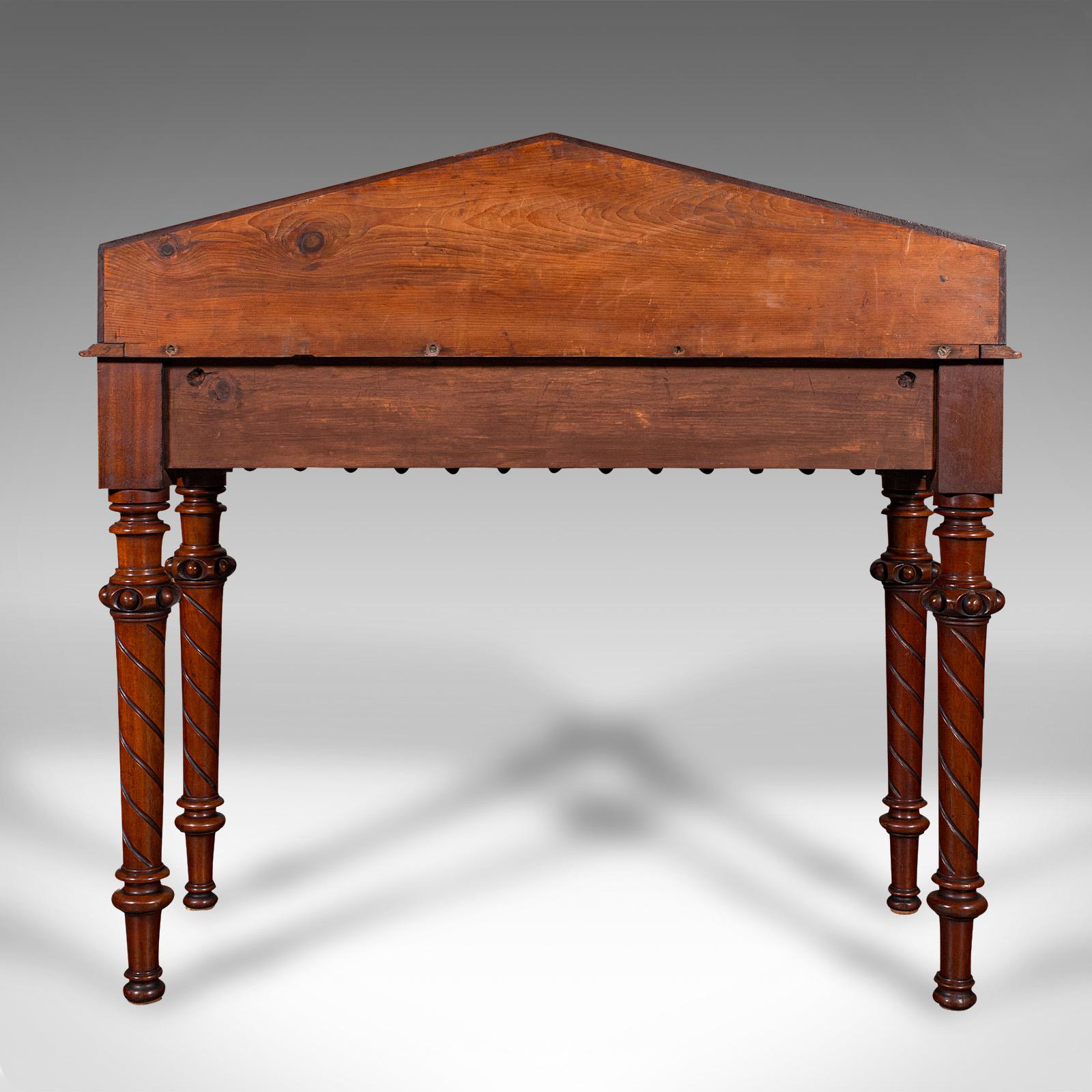 British Antique Gothic Revival Hall Table, Scottish, Console, Side, Server, Victorian