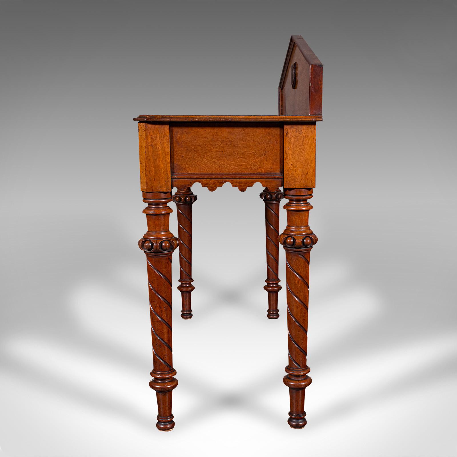 Antique Gothic Revival Hall Table, Scottish, Console, Side, Server, Victorian In Good Condition In Hele, Devon, GB